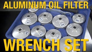 Garage Must-Have: 23pc Aluminum Oil Filter Wrench Set - Eastwood