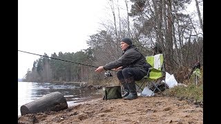 Рыбалка на фидер в октябре. Лещ? Плотва? Нет, не клевали..