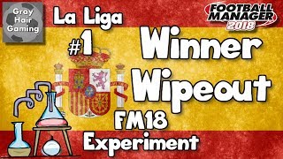 FM18 Experiment - Episode 1 - Year 1 - Winner Wipeout La Liga - EP1 - FM2018