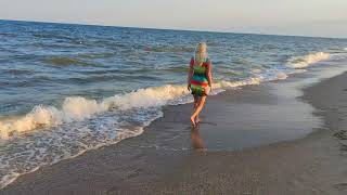 Вечернее море ???? Прогулка Чёрное море Пляж Затока Рута ????Семейный отель Ruta Family Club Hotel 2020 ????