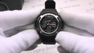 Casio G-Shock AW-590-1A обзор наручных часов от Интернет-магазина TopGShop.ru