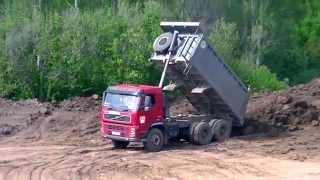 Самосвал VOLVO FM 400 6x4 подъем кузова