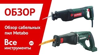 Обзор сабельных пил Metabo