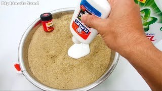 3 DIY Sand Clay at Home!! REAL!!NO CUT CLIP!Kinetic Sand