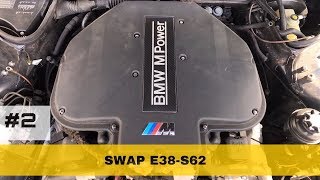 Проект BMW E38 M7  | часть 2 | Завелась! | BMWeast Garage