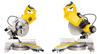DeWALT DWS778 Торцовочная пила (тестирование пропила c системой XPS) выставка mitex 2013
