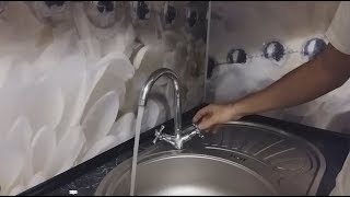 Заменить кран буксу не перекрывая воду