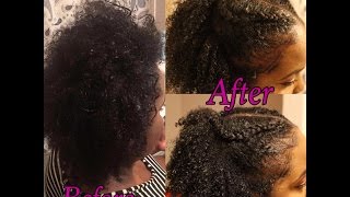 Curly Hair Repair, Restore + Style + Bentonite Clay | Damaged Natural Hair