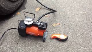 Автомобильный компрессор Daewoo DW50 и Манометр Daewoo DWM7