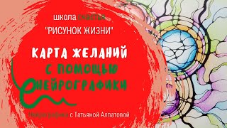 Рисуем карту своих желаний.Нейрографика.