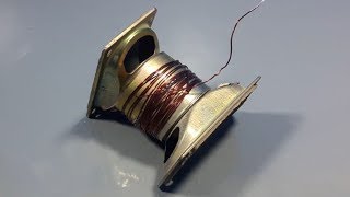 make Free energy Device with magnets speaker using Fan simple idea projects 2018