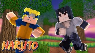 Minecraft : Naruto c #9 - NARUTO E SASUKE!