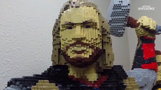 Life Size Lego Thor Build!