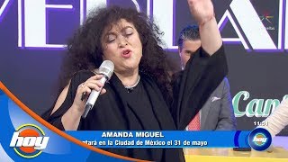 Amanda Miguel, la juez especial de 'Canta la palabra' | Hoy