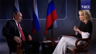 Владимир Путин ответил на вопросы телеведущей NBC Мегин Келли