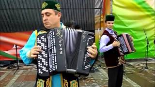 Татарские плясовые мелодии (баянист-любитель)