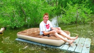 RAFTING IN A SWAMP!