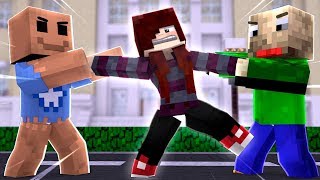 KICK THE BUDDY E BALDI DERAM EM CIMA DE MIM NO MINECRAFT !