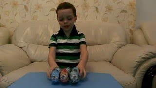 КИНДЕР СЮРПРИЗ яйца бакуган открываем  Kinder Surprise eggs Bakugan opens