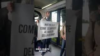 Testimoniando di Gesù il Salvatore in un tram di Messina ~ ALLELUYAH A DIO LA GLORIA!