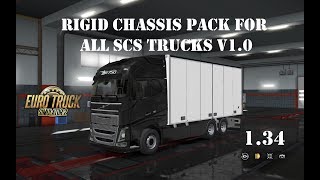 [ETS2 v1.34] Rigid chassis pack for all SCS trucks v1.0