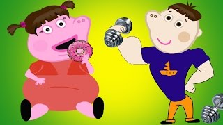 Петти стала ТОЛСТОЙ! Petti Pig has become fat!
