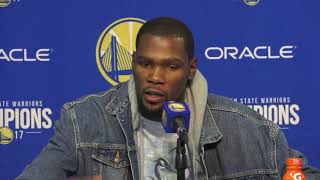 Kevin Durant addresses his failed game winner against Rockets | ESPN