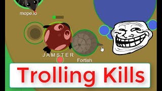 Mope.io // TROLLING KILLS compilations // Best moments on mope.io