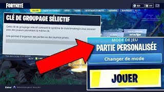 LIVE PARTIE PERSONNALISÉE FORTNITE FR PS4 #FORTNITE