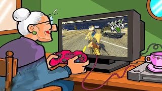 MINHA MÃE JOGANDO GTA V, MINECRAFT... | ESPECIAL DIA DAS MÃES