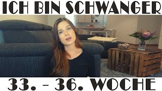 Ich bin schwanger | Woche 33 bis 36 - Babyshower Party | Fotoshooting | Gipsabdruck