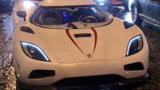 Koenigsegg Agera R on road in Paris !!!