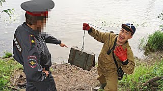 Магнитная рыбалка пошла не по плану - штраф за жуткие находки