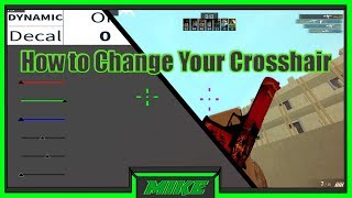 Roblox Counter Blox How To Change Your Crosshair. How To Change Your Crosshair in CBR Roblox 2018!