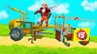БИТВА МАШИН-МОНСТРОВ С ЩУПАЛЬЦАМИ В SCRAP MECHANIC ( ПОЛЕ ЧУДЕС )