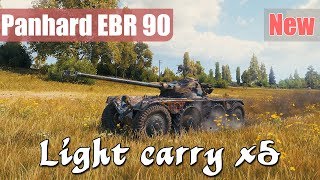WOT: Panhard EBR 90, Prokhorovka light carry, WORLD OF TANKS