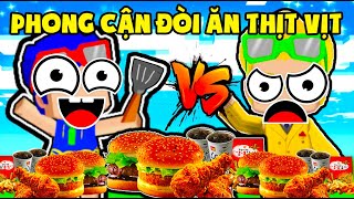 PHONG CẬN ĐÒI ĂN THỊT MR VỊT NƯỚNG | HERO TEAM ĐẠI CHIẾN NẤU ĂN VUA ĐẦU BẾP TRONG MINI WORLD