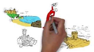 Рисованное видео для сайта о недвижимости