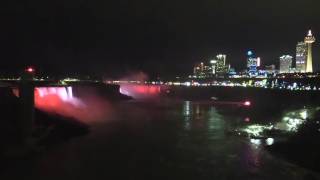 New LED Lights Illuminate Niagara Falls