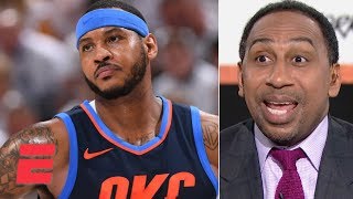 Carmelo Anthony’s rocky OKC season leaves Stephen A. perplexed | NBA on ESPN