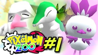 Pixelmon ZOO Fire & Ice - ICE STARTER POKEMON! (Minecraft Pixelmon Roleplay) #1