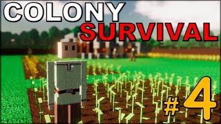 СOLONY SURVIVAL  #4  -  КОПАЕМ  ШАХТУ