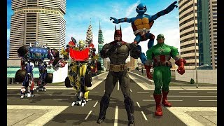 Bat Superhero vs Turtle Hero: Crime City Battle (By Marvellous Games Studio) Android Gameplay HD