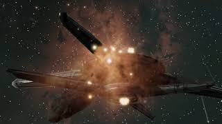 Battlestar Galactica Deadlock - Minerva vs. 2 Argos