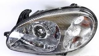 Полировка фар daewoo lanos sens ( Headlight Restoration - Wetsanding and Polishing )