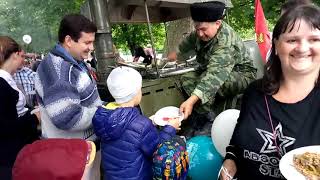 ✔ПАРАД ✔СОЛДАТСКАЯ КАША ✔ГРИШИНО ВЫСТУПЛЕНИЕ ✔ 9 мая  2018♥ #Хуторянка