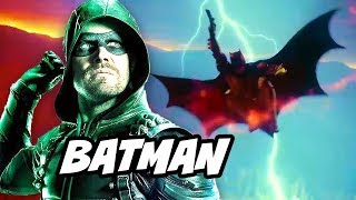 Arrow Batman Scene and Comics Easter Eggs - Season 6 Episode 10