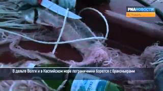 Охота на браконьеров в Каспийском море