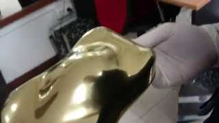 efecto cromado plata y efecto cromado oro