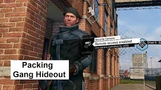 WD Gang Hideout - Packing. Watch Dogs side missions. Aiden Pearce against gangs